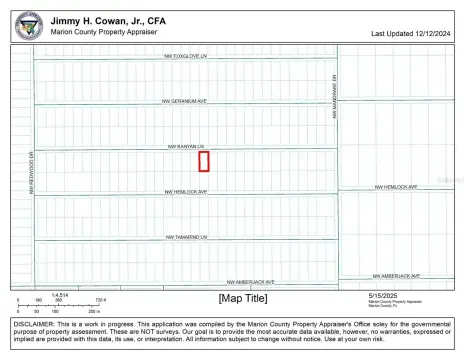 Residential Land in Dunnellon, FL
