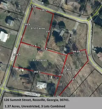 Rossville Land with Road Frontage