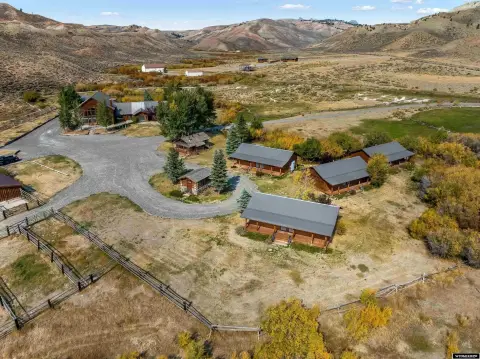Wyoming Ranch with Mountain Views
