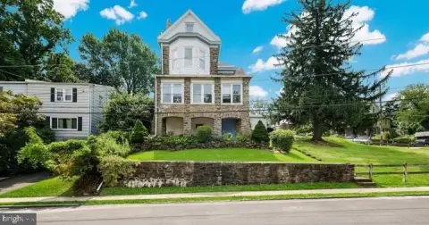 Elkins Park Triplex with Garages