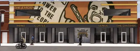 Historic Building Reimagined Retail Space