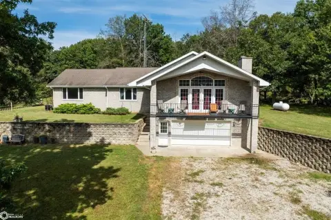 Appanoose County Ranch with Brick Home