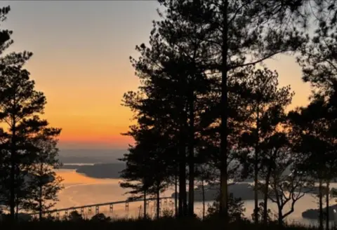 Land with Panoramic River Views