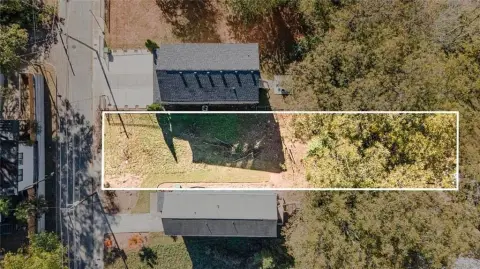 Cleared Lot Near Mercedes-Benz Stadium