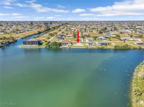 Cape Coral Lake Lot