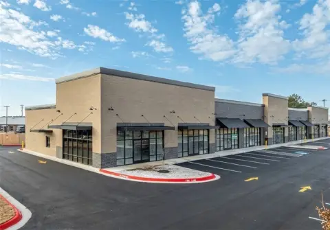 Retail Strip Center with Drive-Thru