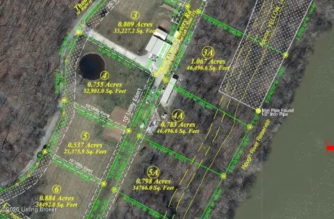 Rough River Lakefront Land