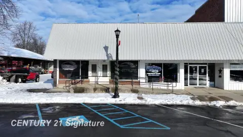 Downtown New Lothrop Commercial Building