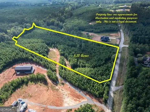 8.31 Acre Homesite in Monticello