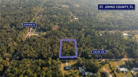 Residential Land in Hastings, FL