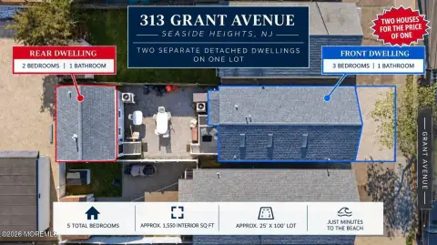 Renovated Duplex with Deck