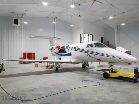 Airport Hangar with Office