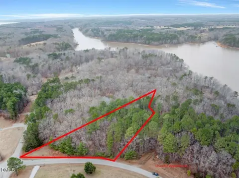 Kerr Lake Wooded Corner Lot