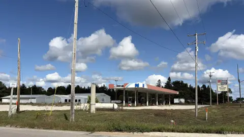 Corner Commercial Land with Improvements