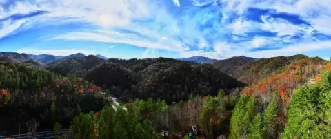 Acre Lot with Mountain Views