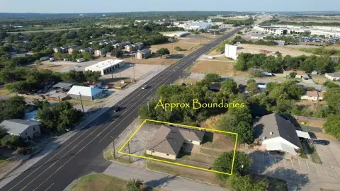 Granbury Corner Lot with Building