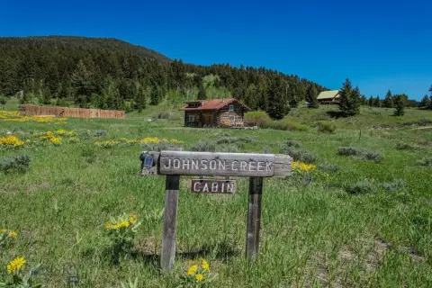 Commercial Land with Log Cabin