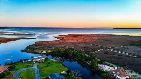 Canal-Front Lot with Bay Views