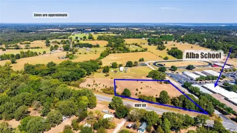 Unimproved Land on Highway Corner