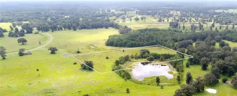 Equestrian Acreage with Live Oaks