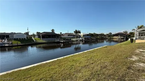 Gulf Access Lot in Cape Coral