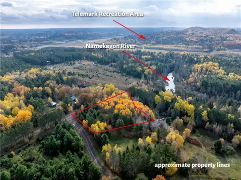 Wooded Homesite Near Namekagon River