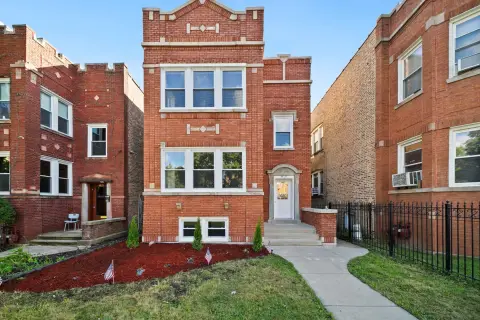 Remodeled Brick Two-Flat Building