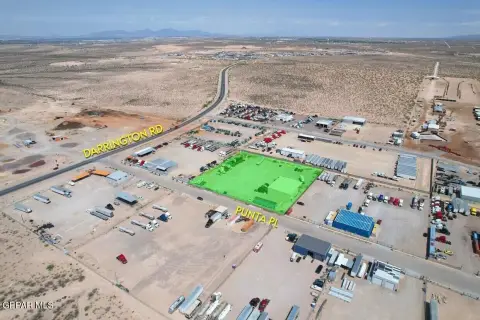 Warehouse with Fenced Lot