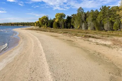 Lakeside Land with Sandy Beach