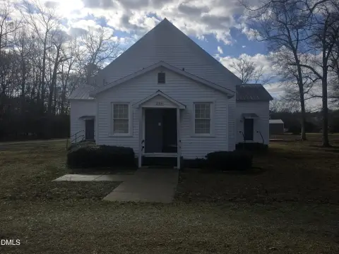 Historic Church in Rougemont, NC