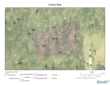 Gadsden, AL Wooded Building Lot