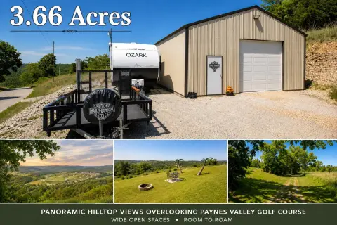 Hilltop Recreation Land with Insulated Shop