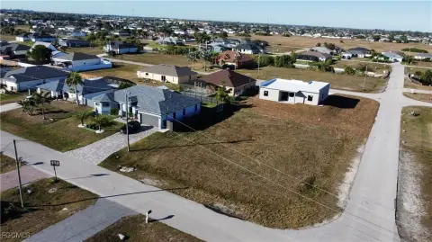 Oversized Corner Lot in Cape Coral