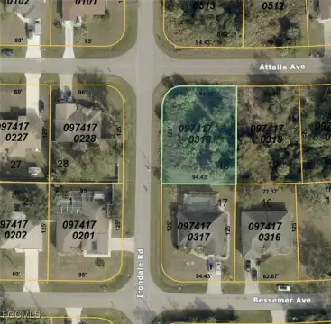Residential Corner Lot in North Port