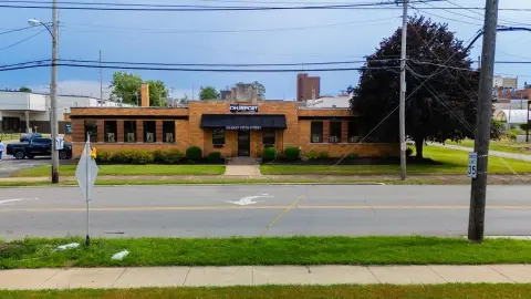 Mansfield Warehouse on Corner Lot