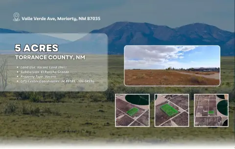 Expansive Land Parcel in Moriarty