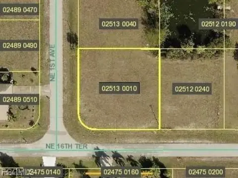 Cape Coral Corner Triple-Lot Homesite