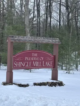 Land Overlooking Pond in Manistee
