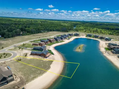 Waterfront Lot on Island Lake