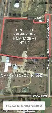 Industrial Land Near Railroad Track