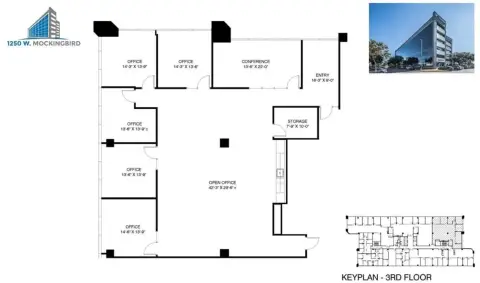 Renovated Office Building on Mockingbird Lane