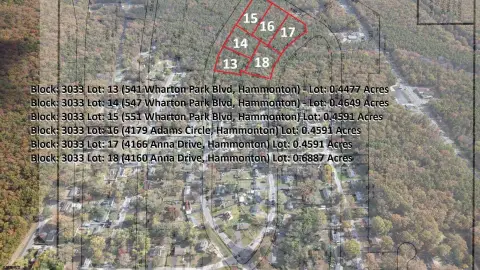 Hammonton Land Lots For Sale