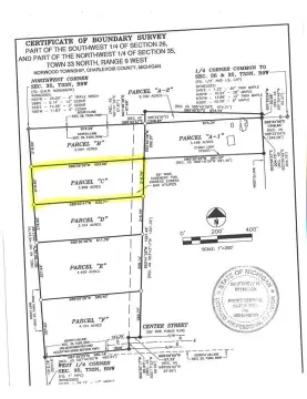 Land Near Norwood Beach