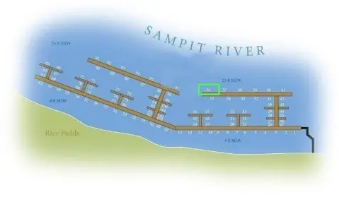 45 Foot Boat Slip For Sale