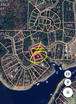 Lakefront Lot Near Boat Ramp
