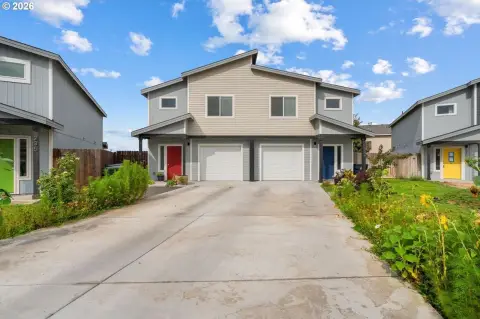 Newer Duplex with Attached Garages