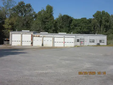 Auto Service Garage with Overhead Doors