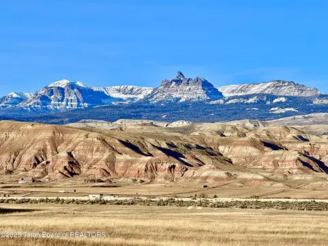 Wyoming Land with Mountain Views