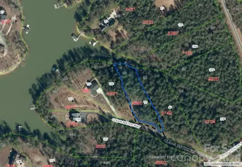 Picture of Waterfront Land at 76 Clear Water Way, Nebo, NC
