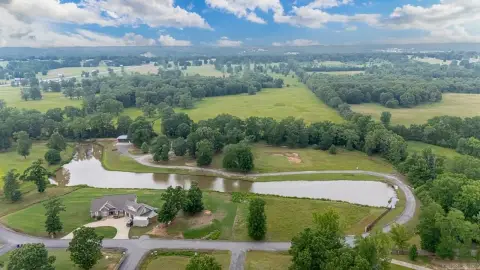 Acre Lot Backing Pond